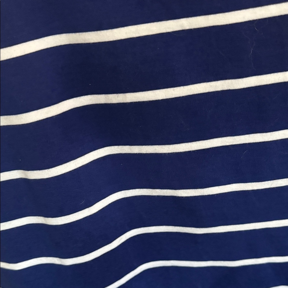 Ralph Lauren Royal Blue and White striped straight skirt. - Picture 2 of 3